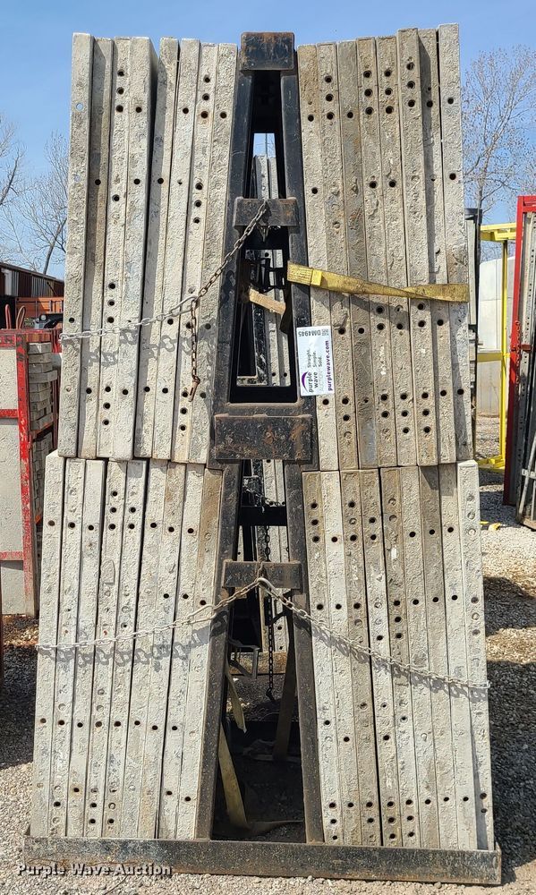 image for item DM4945 Approximately 224 Badger aluminum concrete forms