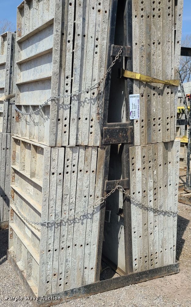 image for item DM4945 Approximately 224 Badger aluminum concrete forms