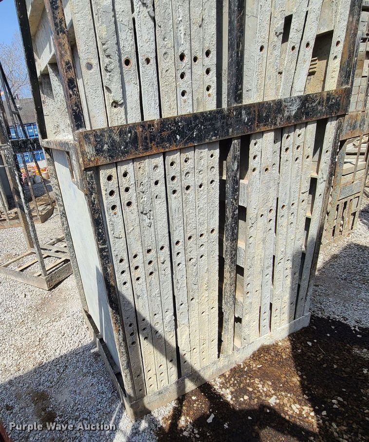 image for item DM4945 Approximately 224 Badger aluminum concrete forms