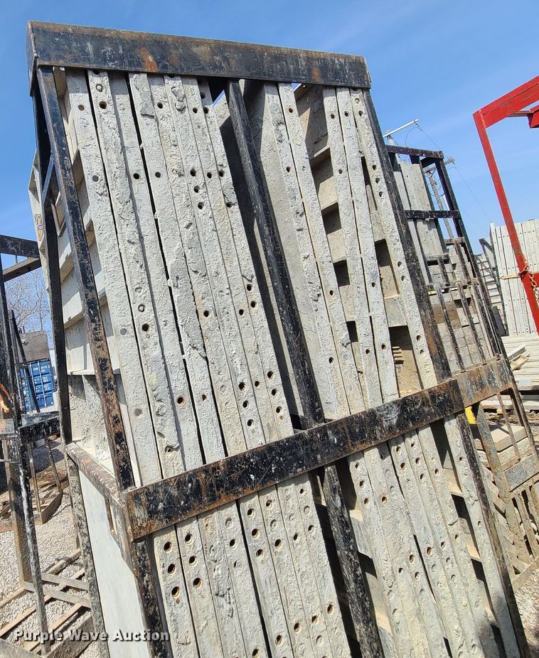 image for item DM4945 Approximately 224 Badger aluminum concrete forms