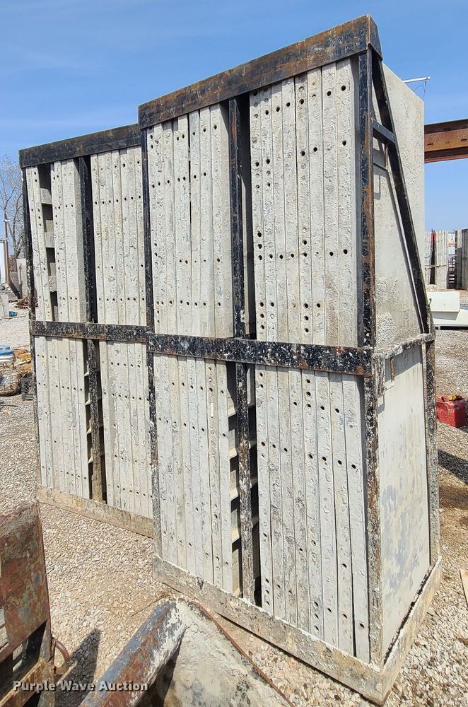 image for item DM4945 Approximately 224 Badger aluminum concrete forms