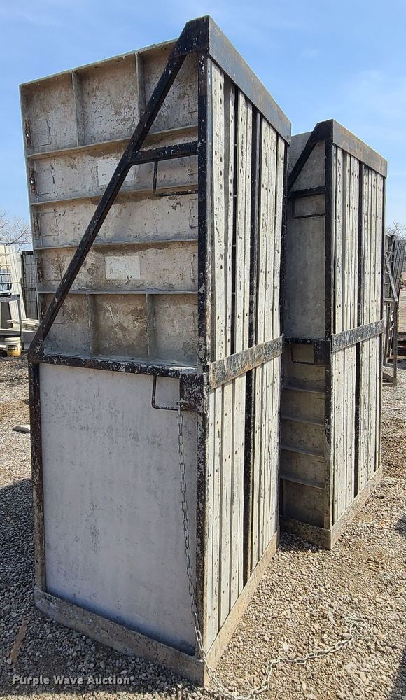 image for item DM4945 Approximately 224 Badger aluminum concrete forms