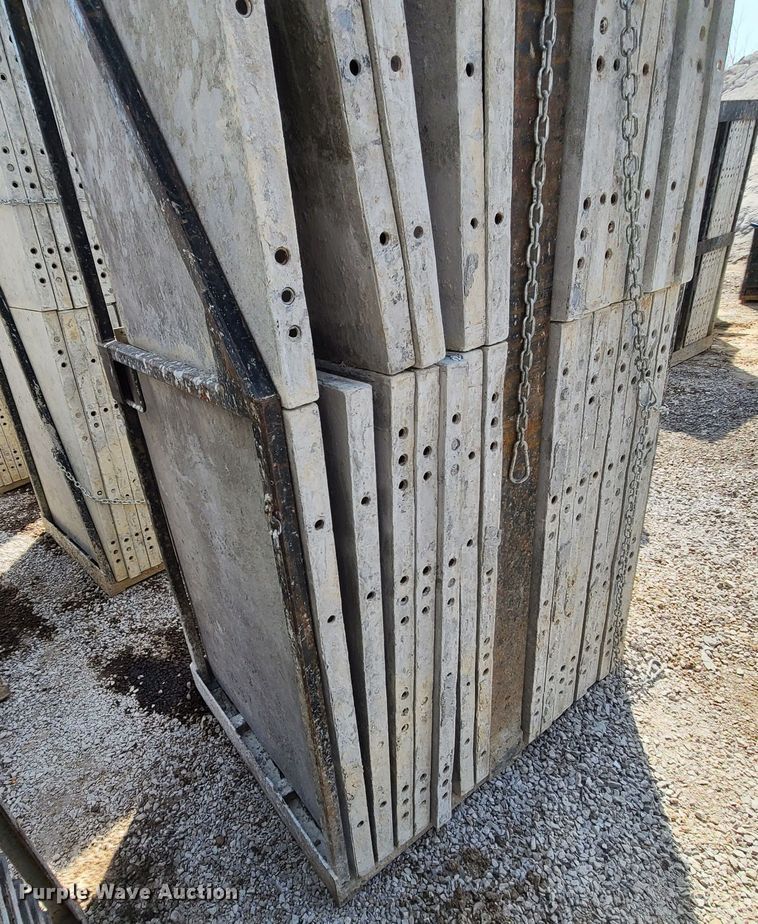 image for item DM4945 Approximately 224 Badger aluminum concrete forms
