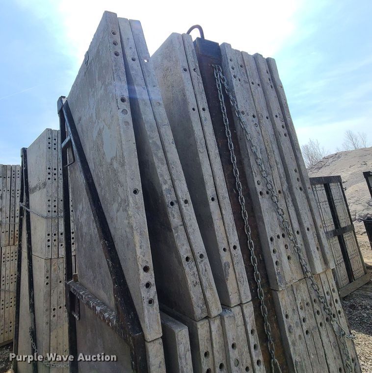 image for item DM4945 Approximately 224 Badger aluminum concrete forms