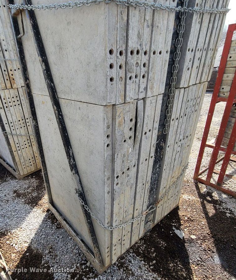 image for item DM4945 Approximately 224 Badger aluminum concrete forms