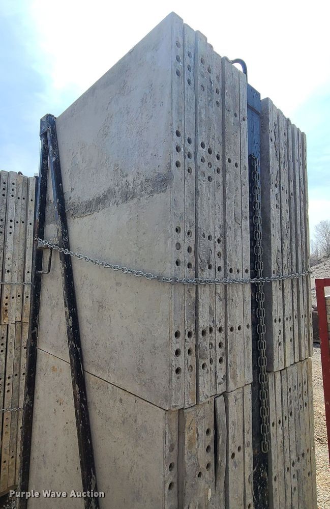 image for item DM4945 Approximately 224 Badger aluminum concrete forms