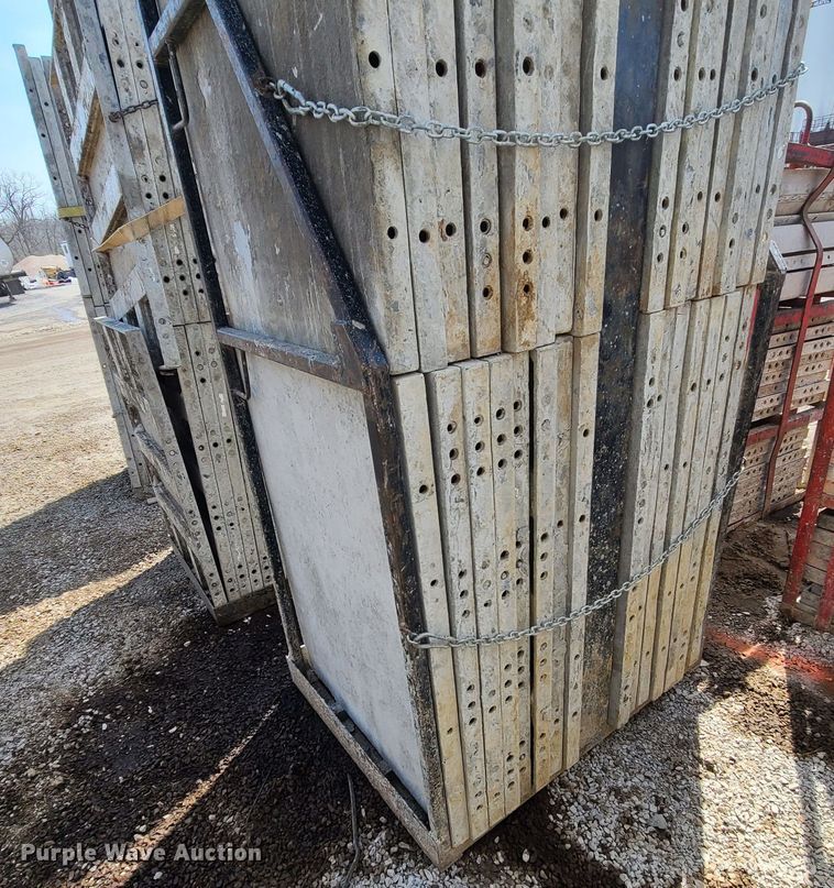 image for item DM4945 Approximately 224 Badger aluminum concrete forms