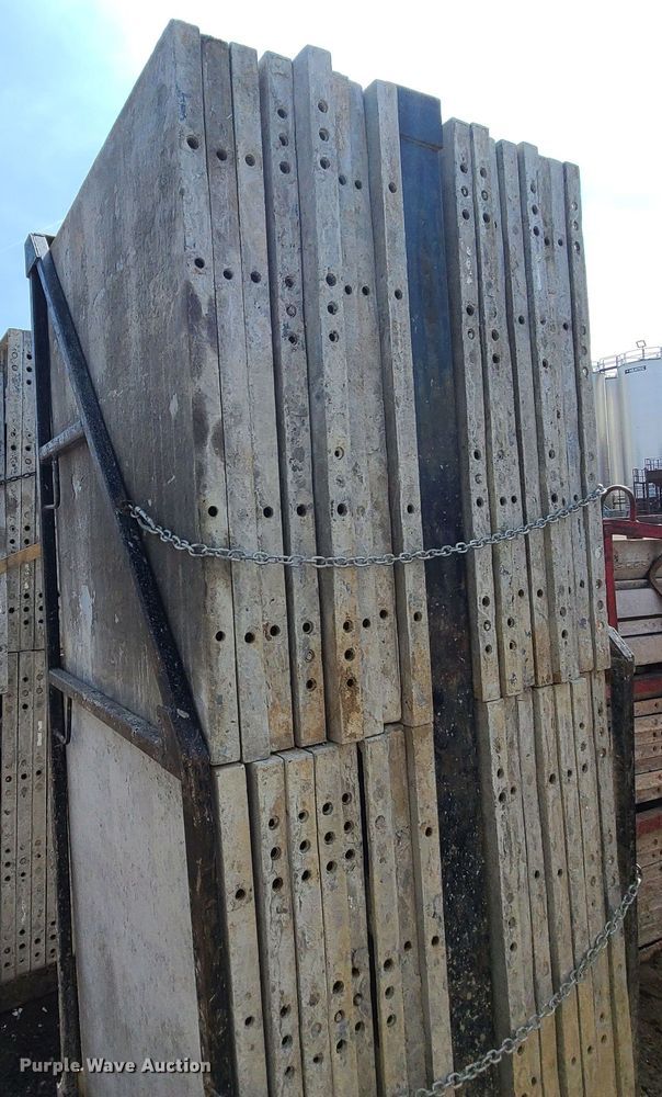 image for item DM4945 Approximately 224 Badger aluminum concrete forms