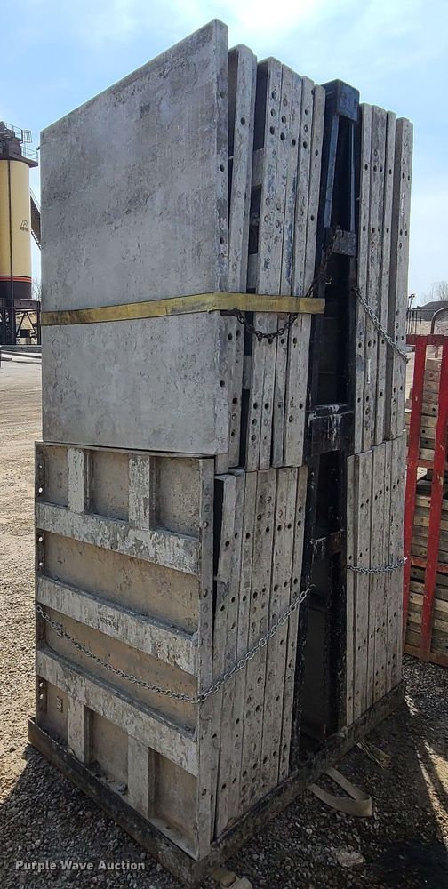 image for item DM4945 Approximately 224 Badger aluminum concrete forms
