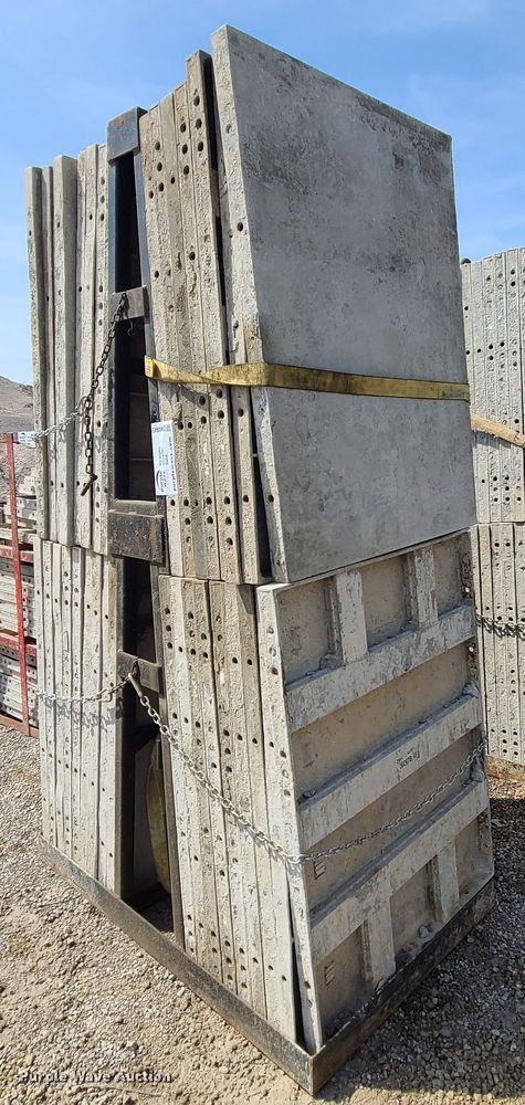 image for item DM4945 Approximately 224 Badger aluminum concrete forms