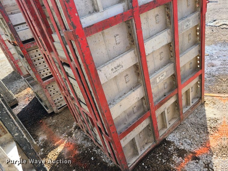 image for item DM4946 (4) cages of Badger aluminum concrete forms