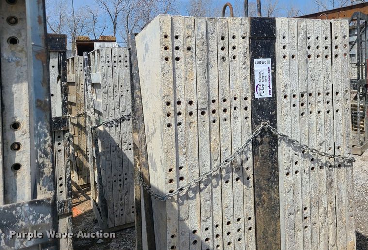image for item DM4947 Approximately 96 Badger aluminum concrete forms