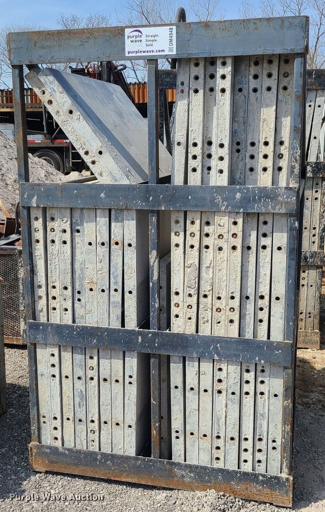 image for item DM4948 Approximately 150 Badger aluminum concrete forms