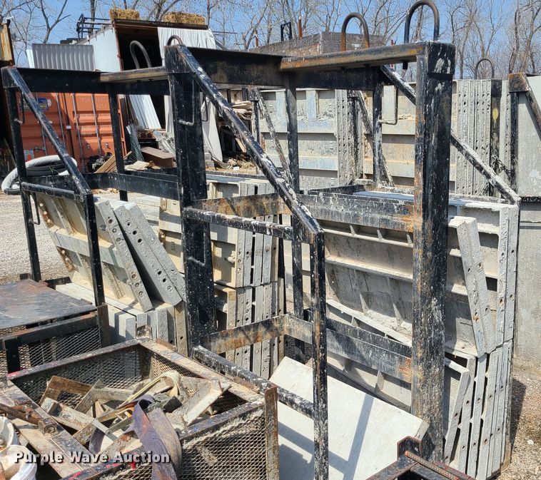 image for item DM4948 Approximately 150 Badger aluminum concrete forms