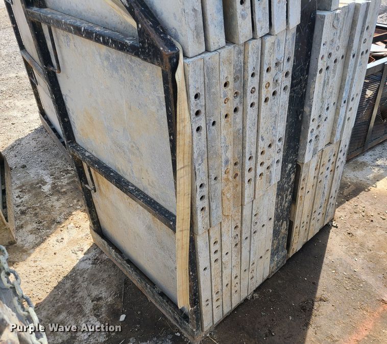 image for item DM4948 Approximately 150 Badger aluminum concrete forms