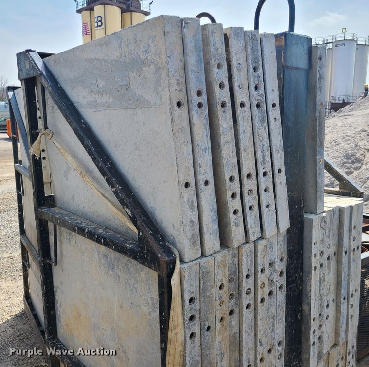 image for item DM4948 Approximately 150 Badger aluminum concrete forms