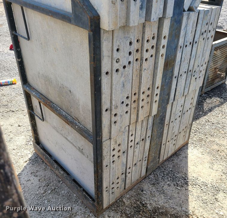 image for item DM4948 Approximately 150 Badger aluminum concrete forms