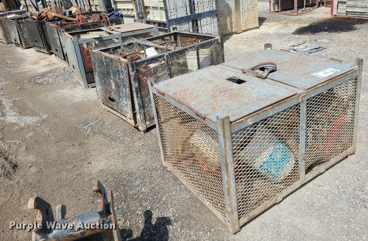 image for item DM4949 (8) cages of Badger aluminum concrete form hardware