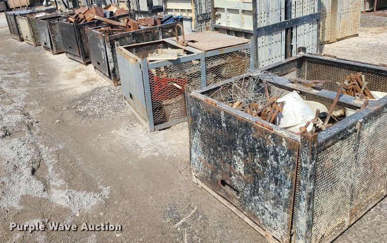 image for item DM4949 (8) cages of Badger aluminum concrete form hardware