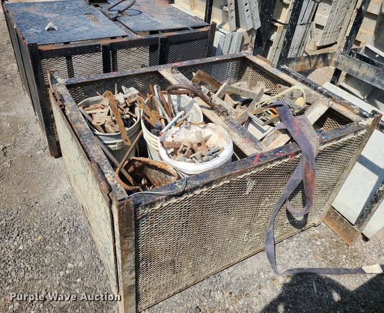 image for item DM4949 (8) cages of Badger aluminum concrete form hardware