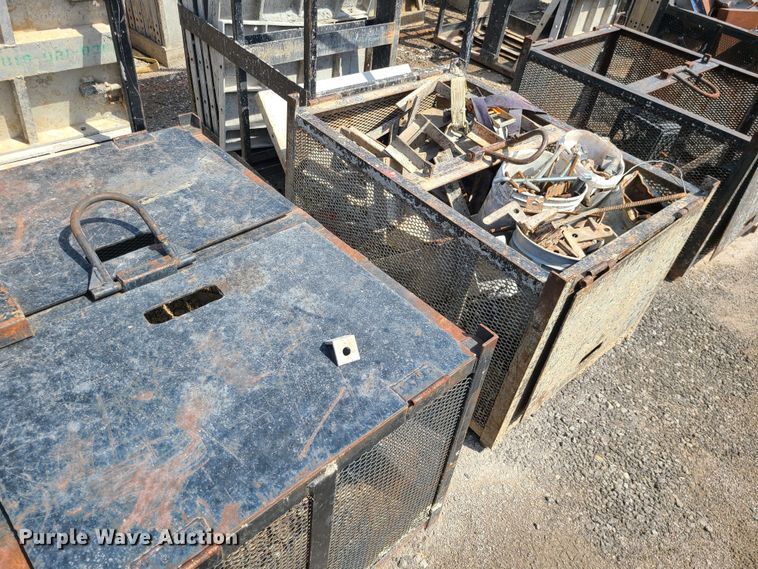 image for item DM4949 (8) cages of Badger aluminum concrete form hardware