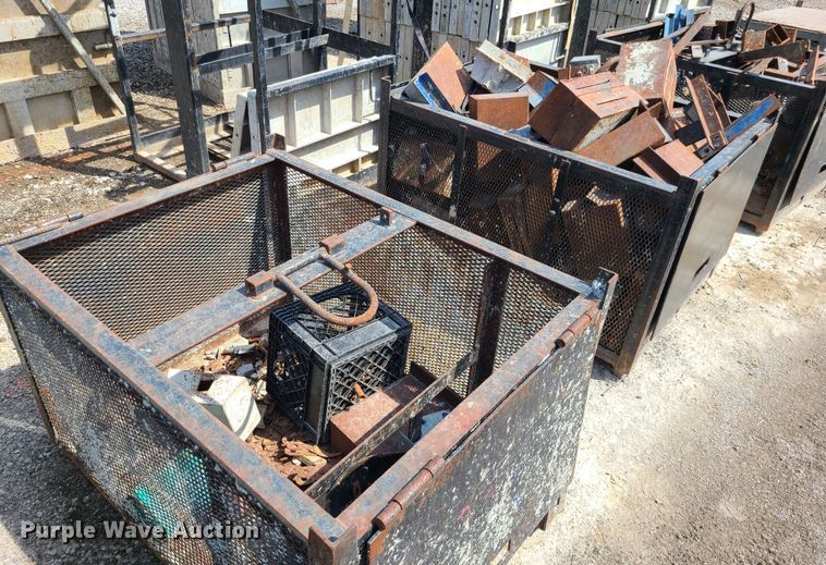 image for item DM4949 (8) cages of Badger aluminum concrete form hardware