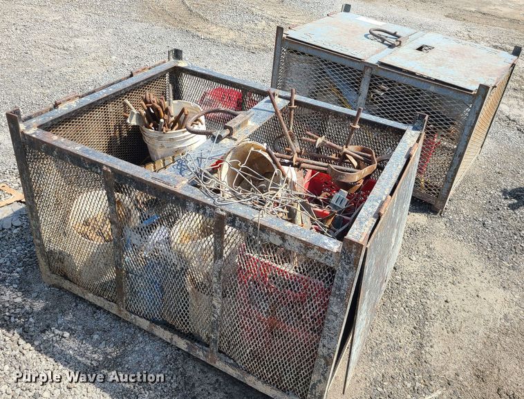 image for item DM4949 (8) cages of Badger aluminum concrete form hardware