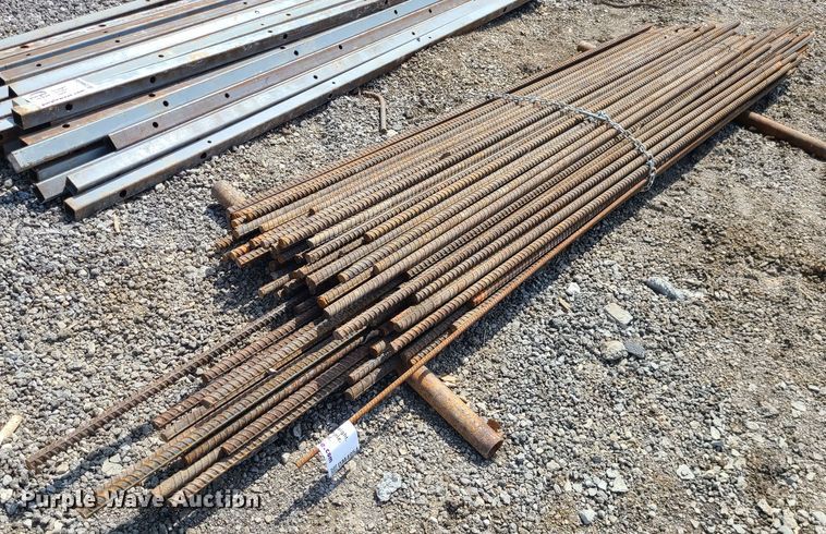 image for item DM4954 Approximately 75 pieces of rebar