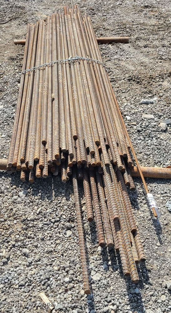 image for item DM4954 Approximately 75 pieces of rebar