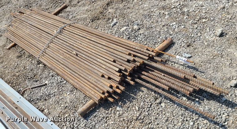 image for item DM4954 Approximately 75 pieces of rebar