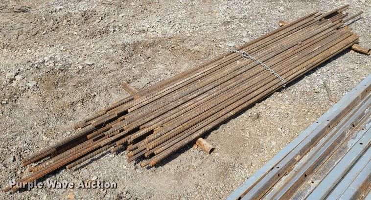 image for item DM4954 Approximately 75 pieces of rebar