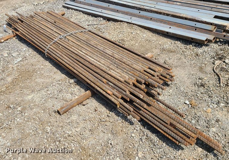 image for item DM4954 Approximately 75 pieces of rebar