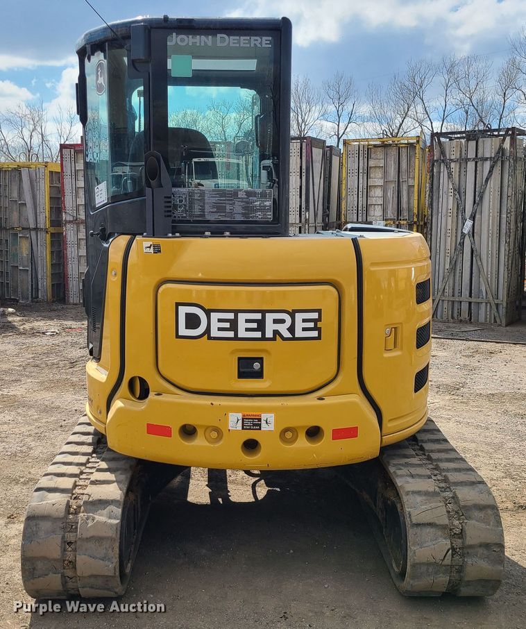 image for item DM4958 2019 John Deere 50G  mini excavator