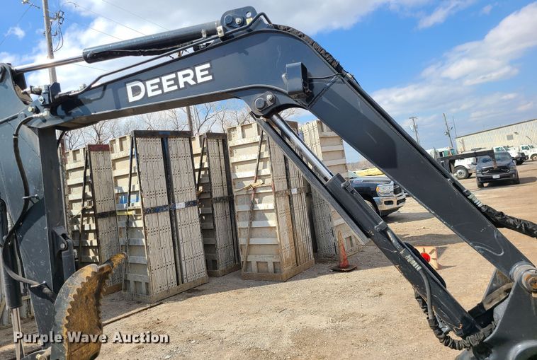 image for item DM4958 2019 John Deere 50G  mini excavator