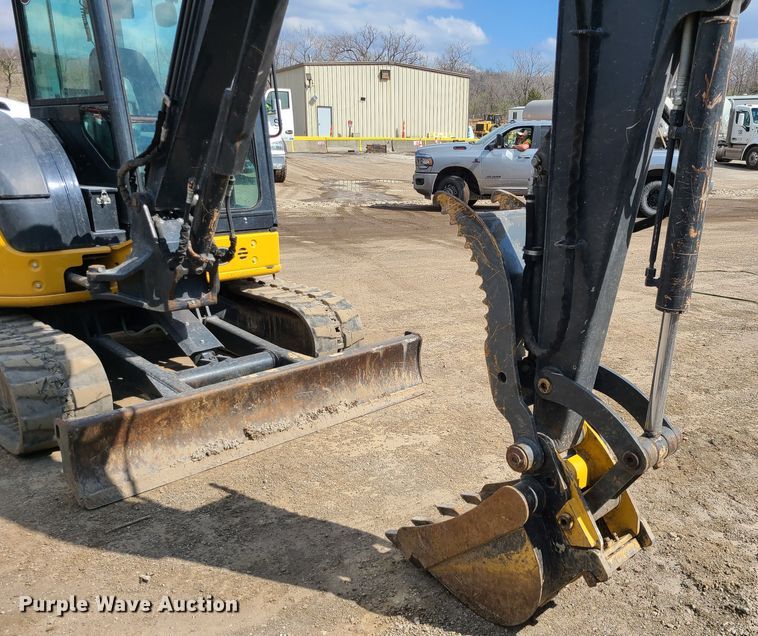 image for item DM4958 2019 John Deere 50G  mini excavator