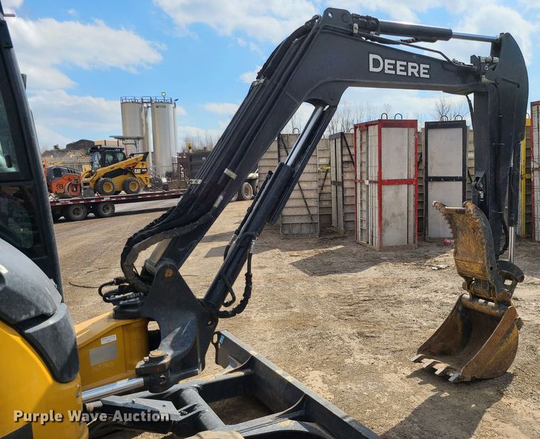 image for item DM4958 2019 John Deere 50G  mini excavator