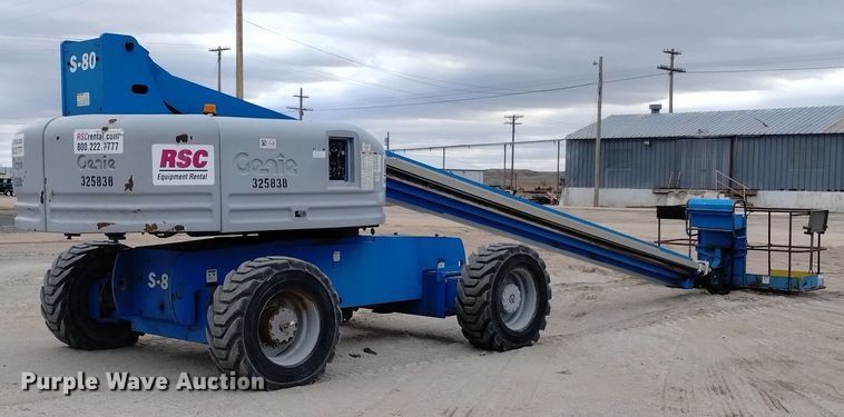 image for item DN6355 2000 Genie S-80  boom lift