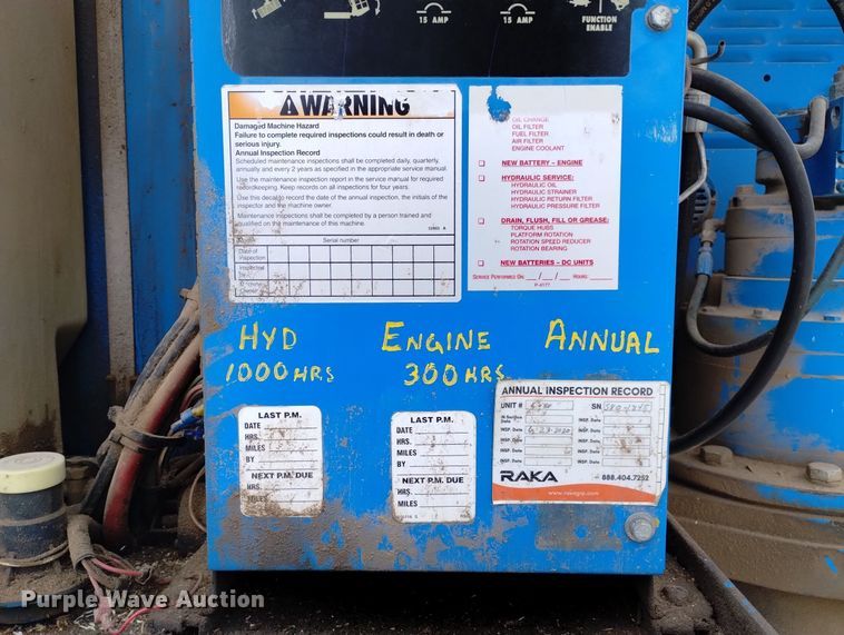 image for item DN6355 2000 Genie S-80  boom lift