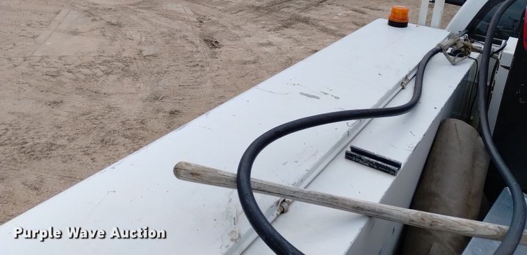 image for item DN6357 2003 Dodge Ram 3500  Quad Cab utility bed pickup truck