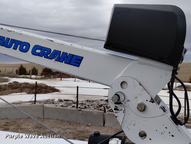 image for item DN6357 2003 Dodge Ram 3500  Quad Cab utility bed pickup truck