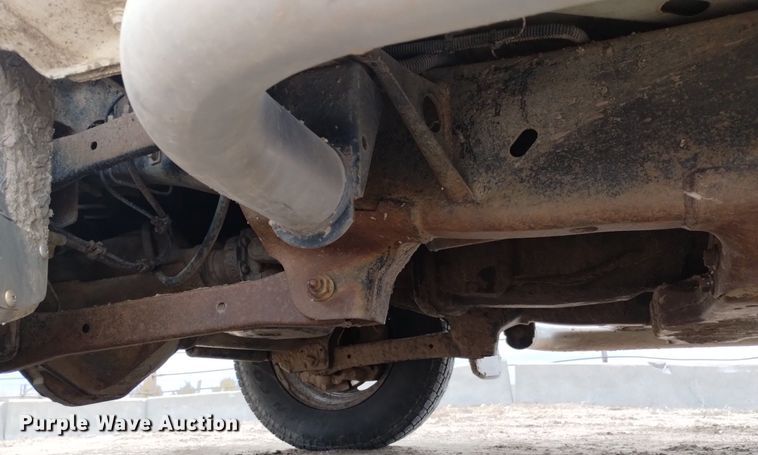 image for item DN6357 2003 Dodge Ram 3500  Quad Cab utility bed pickup truck