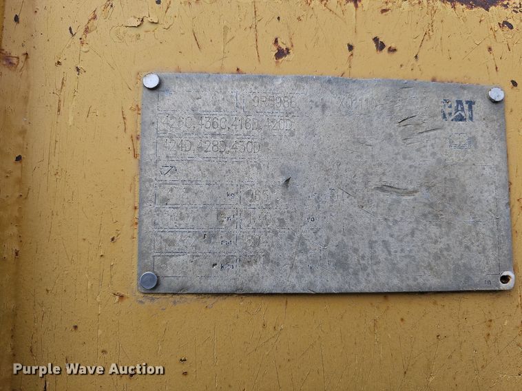 image for item DO4248 2002 Caterpillar 430D  backhoe