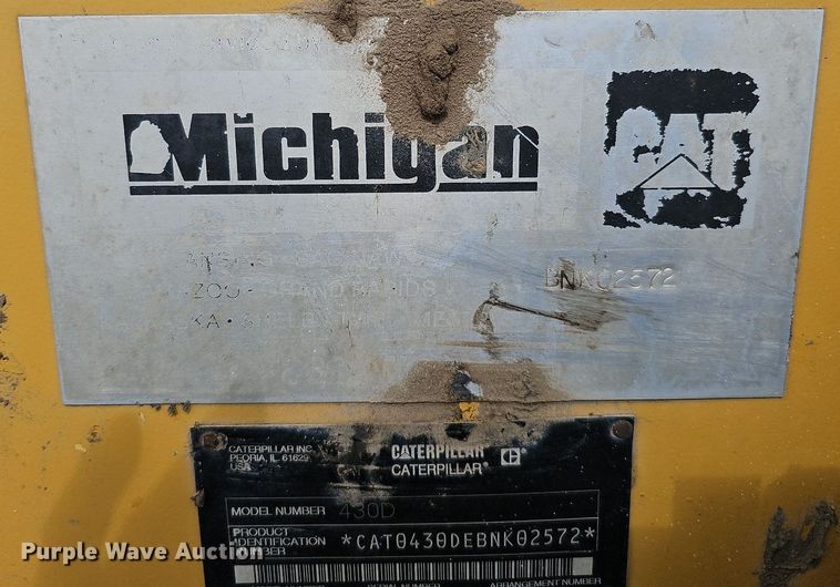 image for item DO4248 2002 Caterpillar 430D  backhoe