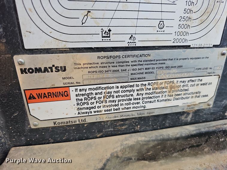 image for item DO4279 2017 Komatsu D61PX-24  dozer