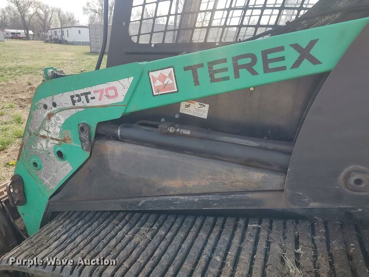 image for item DQ0467 2011 Terex PT-70  tracked skid steer loader