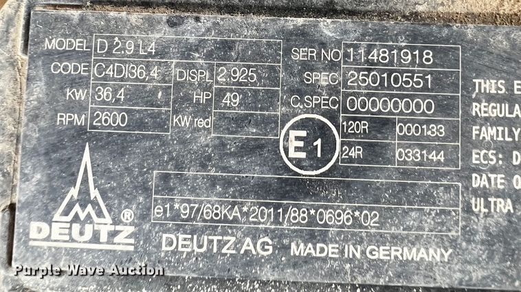 image for item DQ2015 JLG 400S  boom lift