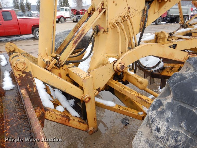 image for item DR4520 1969 Caterpillar 14E  rigid frame motor grader