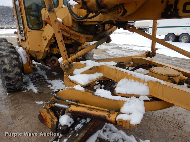 image for item DR4520 1969 Caterpillar 14E  rigid frame motor grader