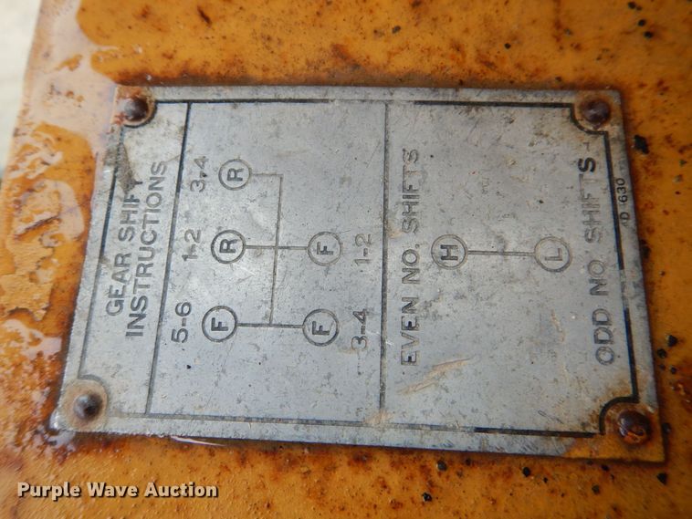 image for item DR4520 1969 Caterpillar 14E  rigid frame motor grader