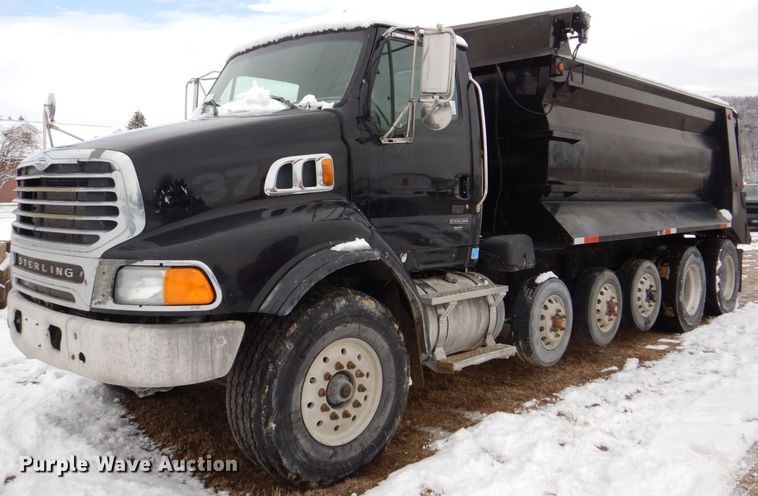 image for item DR4528 2009 Sterling L9500  dump truck